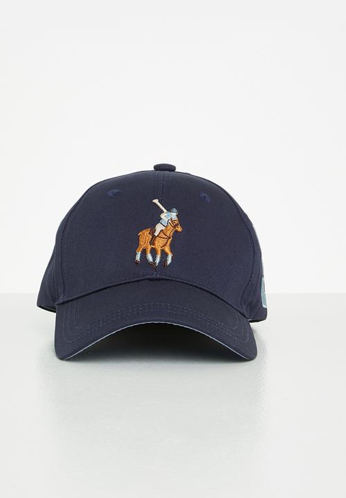 POLO - 6 Panel equestrian peak - navy