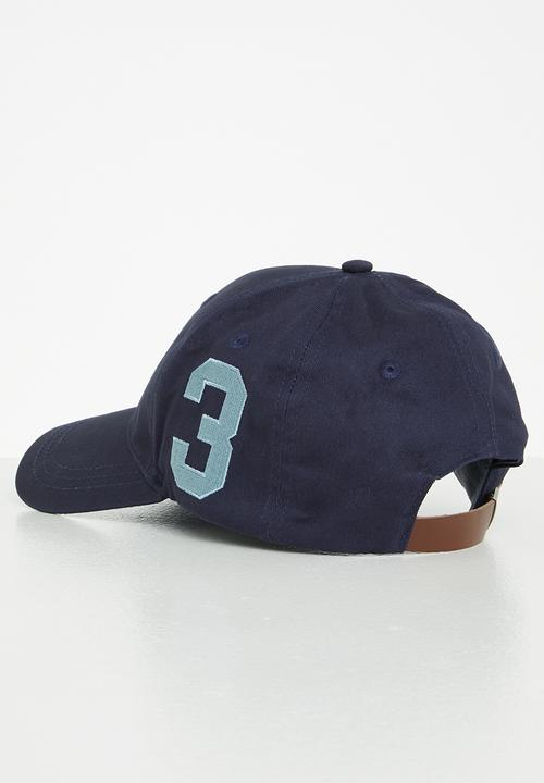 POLO - 6 Panel equestrian peak - navy
