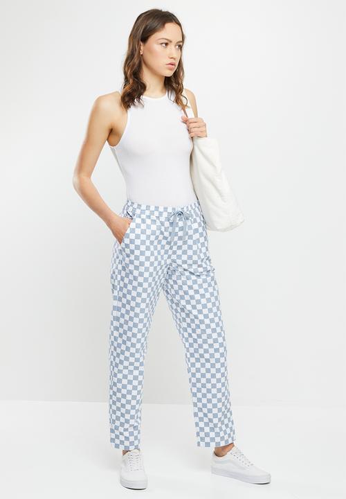 Vans - Range print relaxed pant - ashley blue