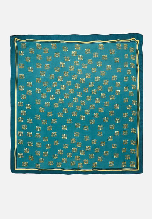 Superbalist - Averi printed neckerchief - blue