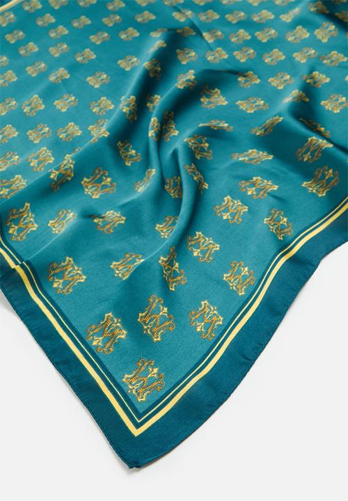 Superbalist - Averi printed neckerchief - blue