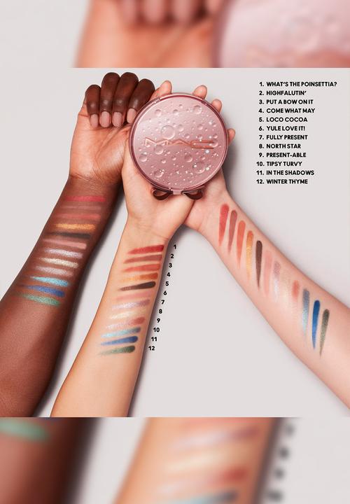 MAC - Bubbles & Bows Palette Pleaser Eye Shadow x 12