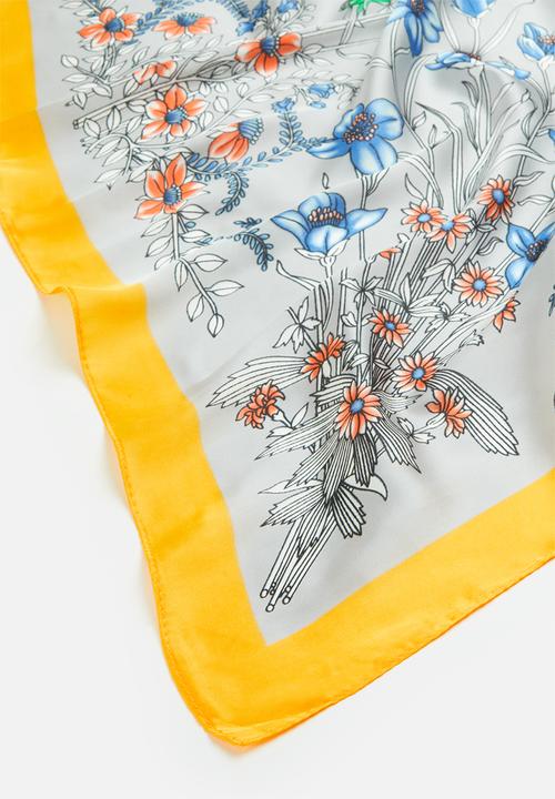 Superbalist - Mae floral print neckerchief - multi