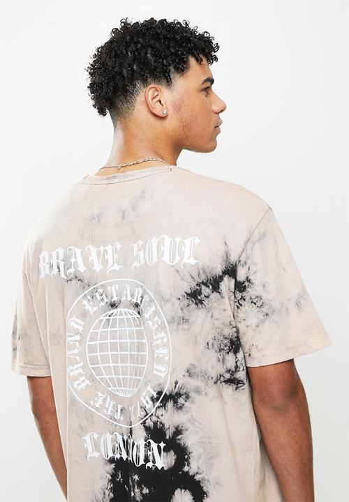 Brave Soul - Mts-119citric - black beach dye & off white