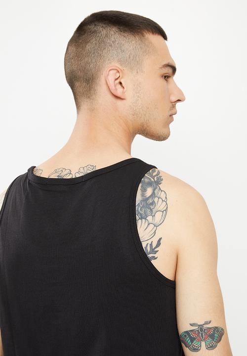 Calvin Klein - Institutional logo reg tank - black