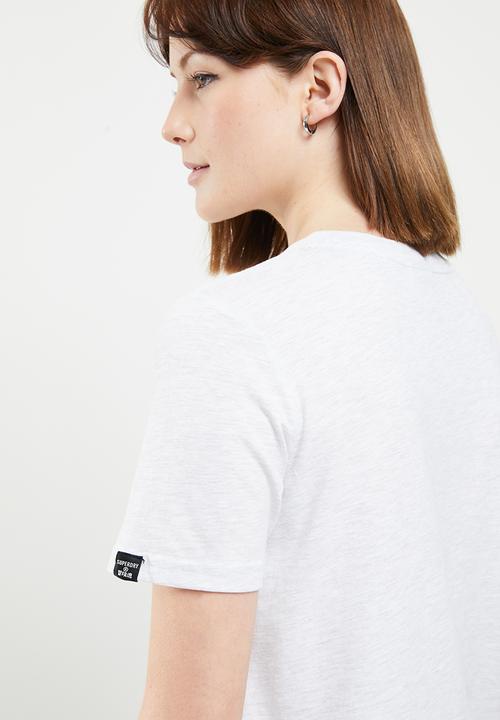 Superdry. - Cl tee - grey