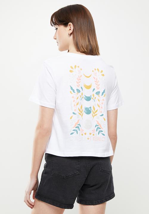 O'Neill - Folk phase short sleeve tee - white