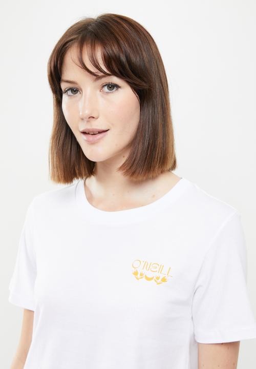 O'Neill - Folk phase short sleeve tee - white