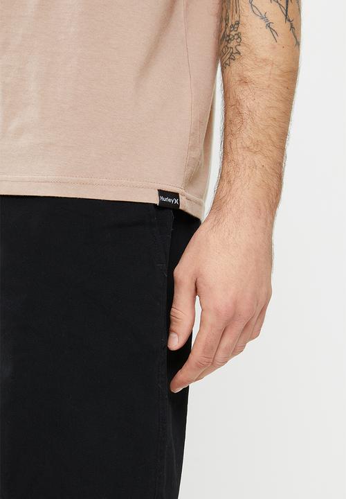 Hurley - Evd wsh seasonal oao solid tee - simply taupe