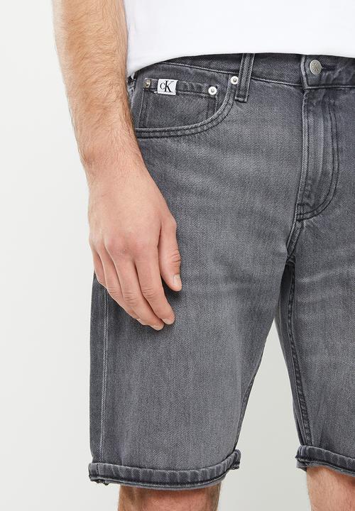 Calvin Klein - Regular short - denim black