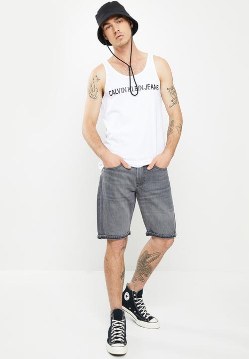 Calvin Klein - Regular short - denim black