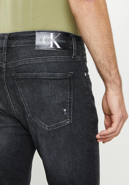 Calvin Klein - Super skinny - denim black