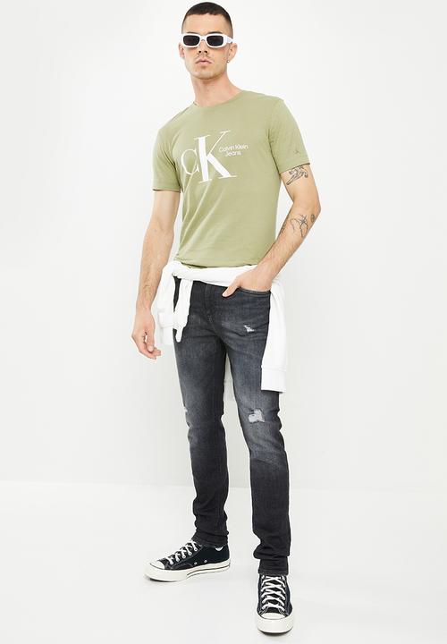 Calvin Klein - Super skinny - denim black
