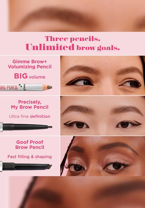 Benefit Cosmetics - Gimme Brow+ Volumizing Pencil - Shade 3.75