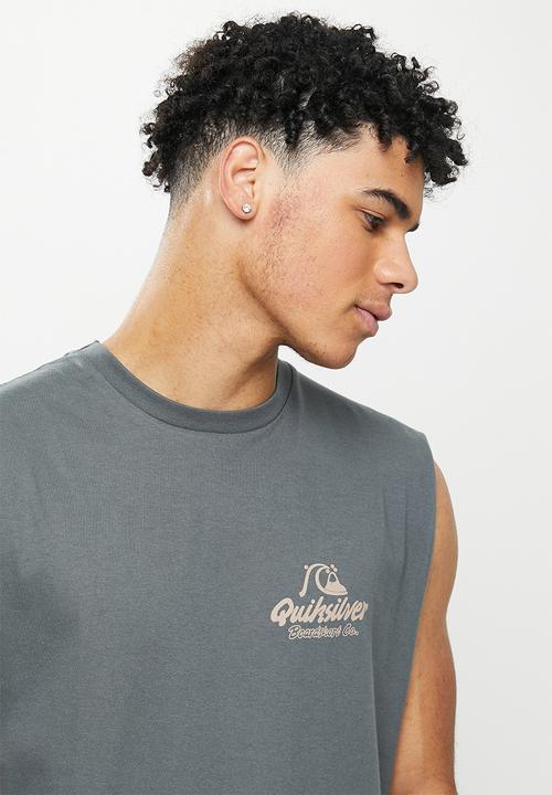 Quiksilver - Unbothered muscle - iron gate