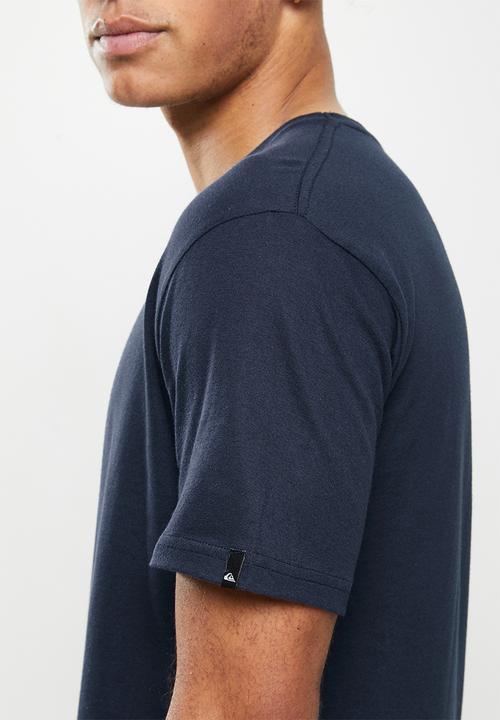 Quiksilver - Corp logo short sleeve - navy