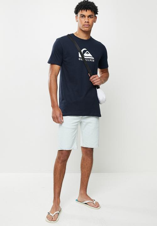 Quiksilver - Corp logo short sleeve - navy
