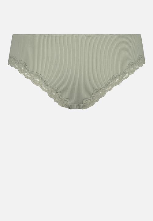Hunkemoller - Lola brazilian panty - green