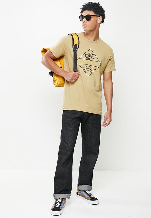 Billabong  - Diamond short sleeve tee - sand dune