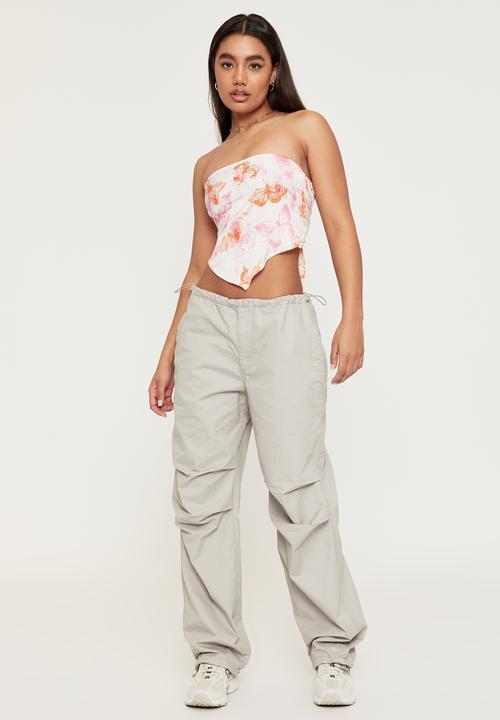 Supré  - Ines scarf top - christina butterfly bubblegum