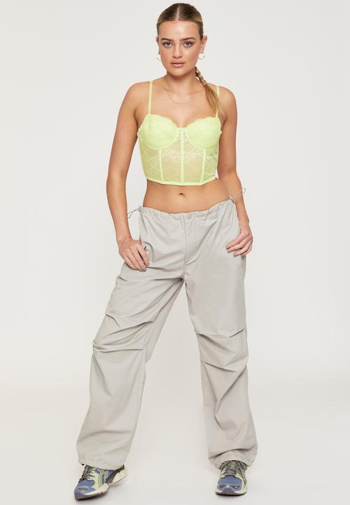Supré  - Kate lace corset - lime light