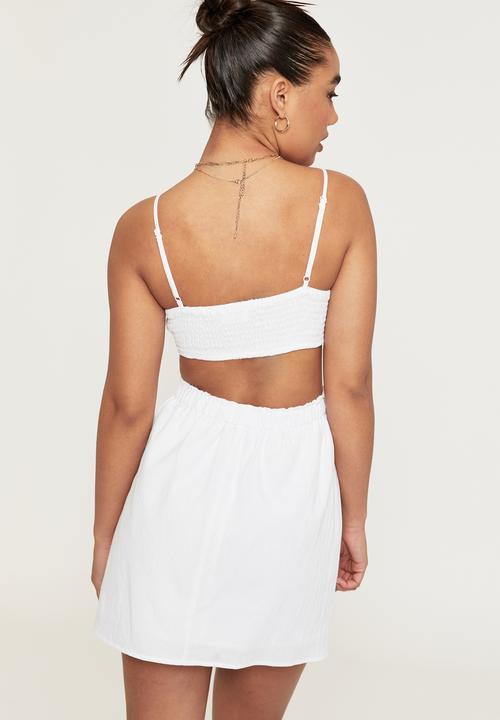 Supré  - Vera mini dress - white