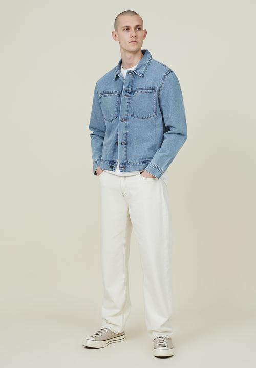 Cotton On - Bowery denim jacket - vintage blue