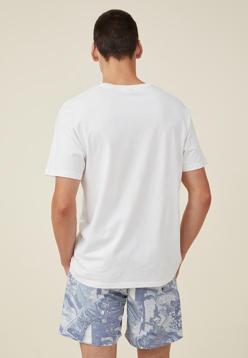 Cotton On - Kahuna short - pale blue party