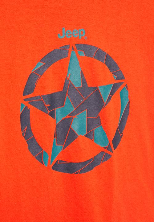 JEEP - Seasonal graph tee - orange
