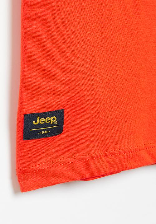 JEEP - Seasonal graph tee - orange