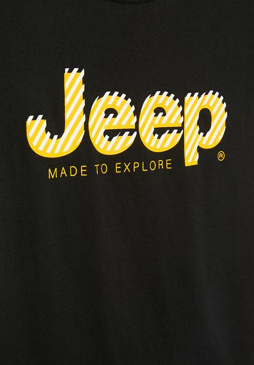 JEEP - Fashion graphics tee - black