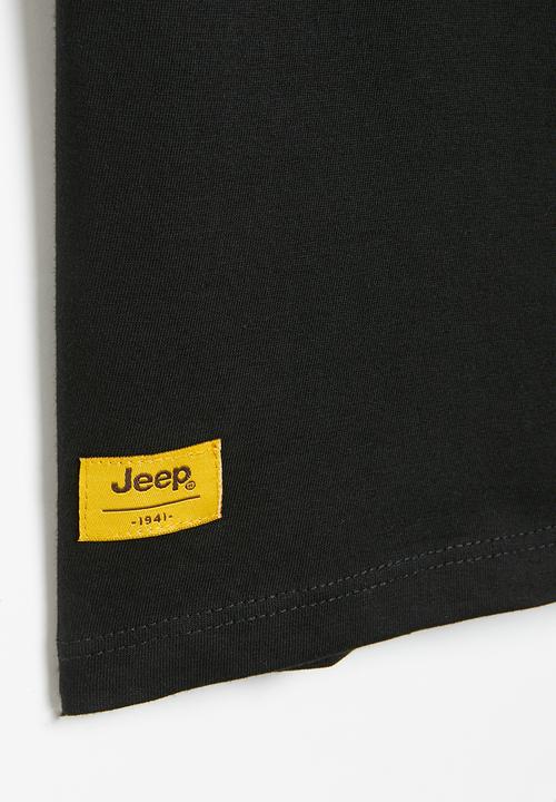 JEEP - Fashion graphics tee - black