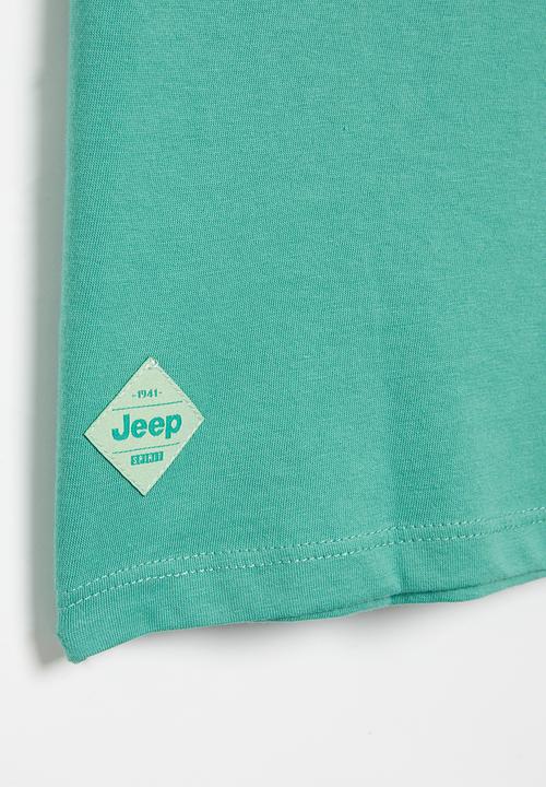 JEEP - Jeep logo T-shirt - blue