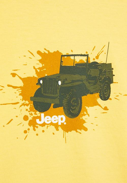 JEEP - Photographic tee - yellow