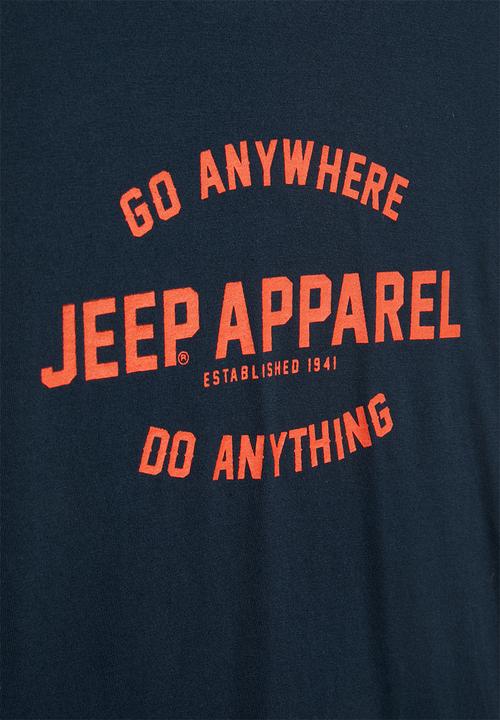 JEEP - Core logo tee - navy