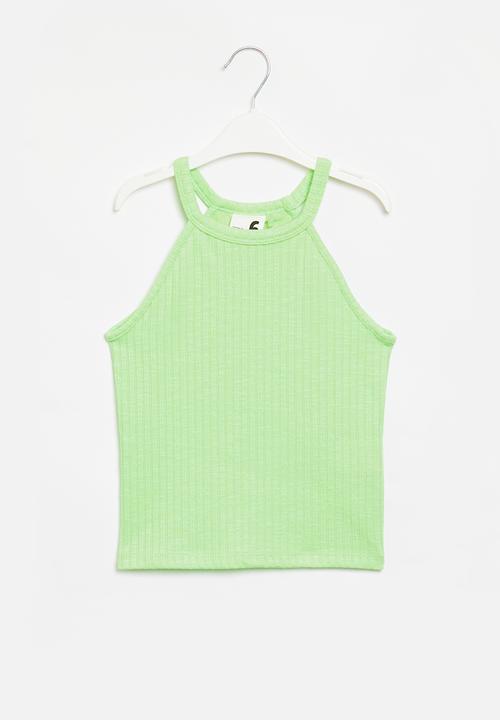 Cotton On - Leah rib tank - washed spearmint