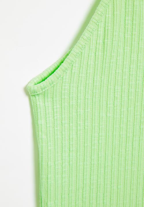 Cotton On - Leah rib tank - washed spearmint