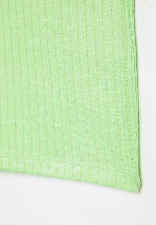 Cotton On - Leah rib tank - washed spearmint