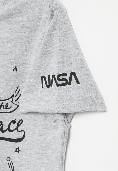 Superbalist - Boys nasa T-shirt - grey