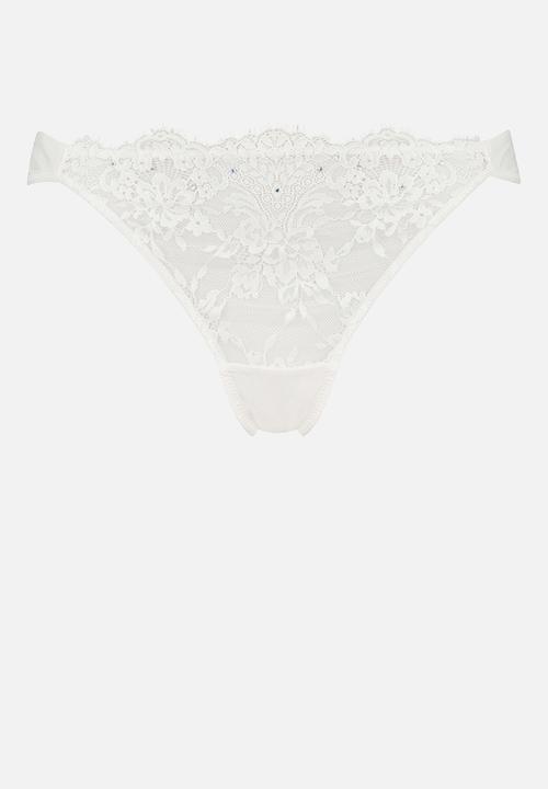 Hunkemoller - Tuppence brazilian panty - off white