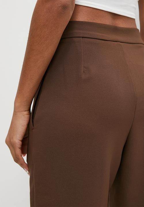 Superbalist - Tapered trouser - chocolate