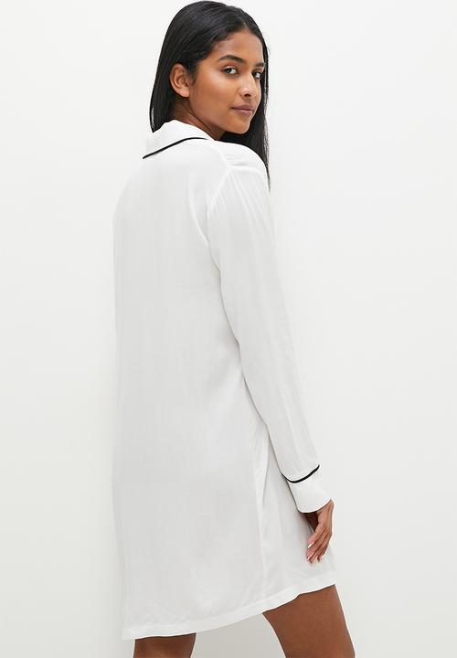 Superbalist - Sleep shirt nightie - ecru