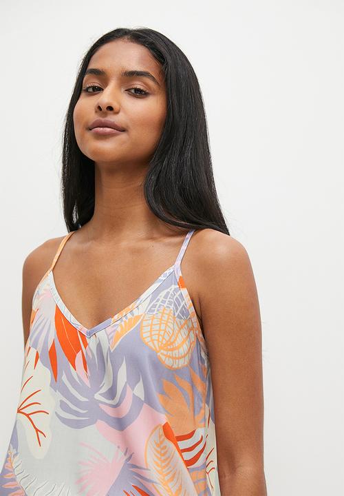 Superbalist - Sleep cami & pants set - soft tropics