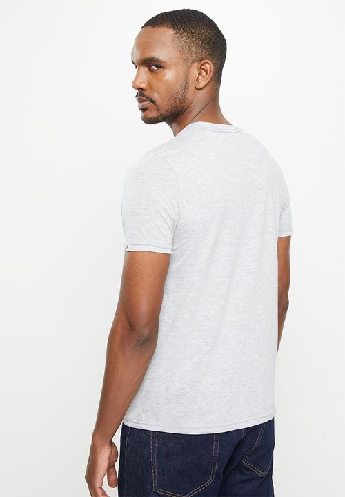 Original Penguin - Penguin flower short sleeve tee - rain heather