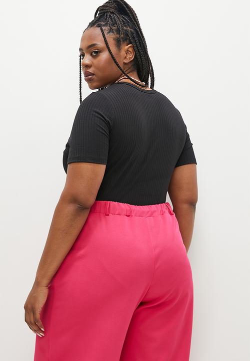 Superbalist - Tee bodysuit - black