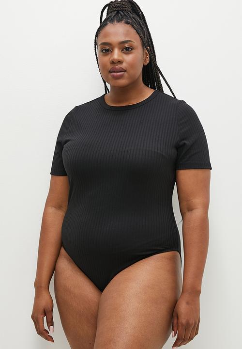 Superbalist - Tee bodysuit - black