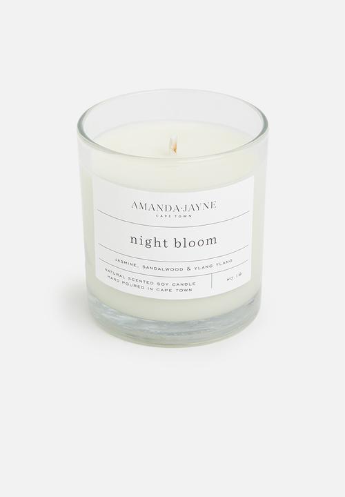 Amanda Jayne - Glass candle & home fragrance gift set - night bloom