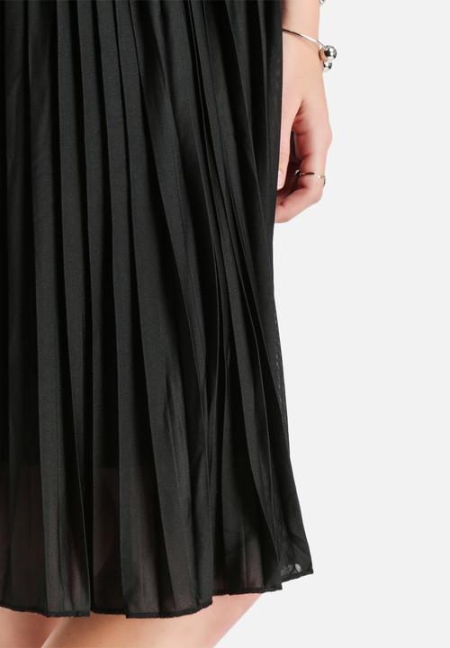 ONLY - Audo Plisse Knee Skirt 