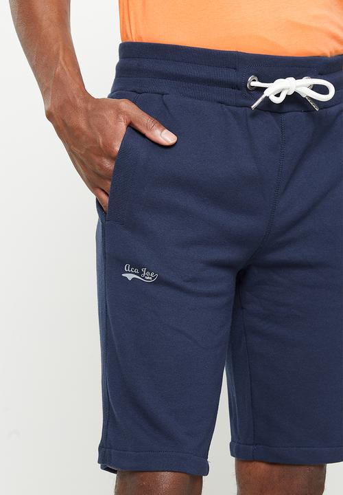 Aca Joe - Aca joe small logo shorts - navy