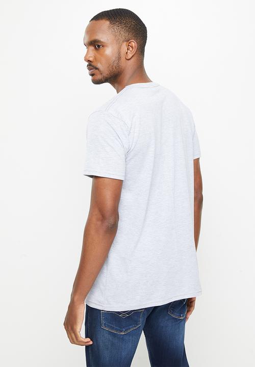 Bench - Poznan short sleeve tee - grey melange